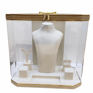White Acrylic Box Trousseau Wrapping